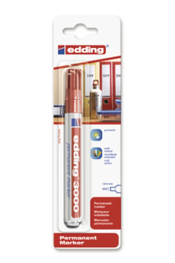 EDDING Permanent Marker 3000 1.5-3mm - Image 1