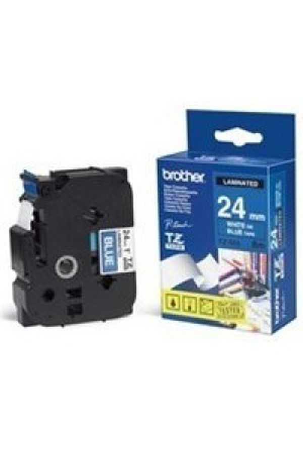 PTOUCH Band, laminiert weiss/blau - Image 1