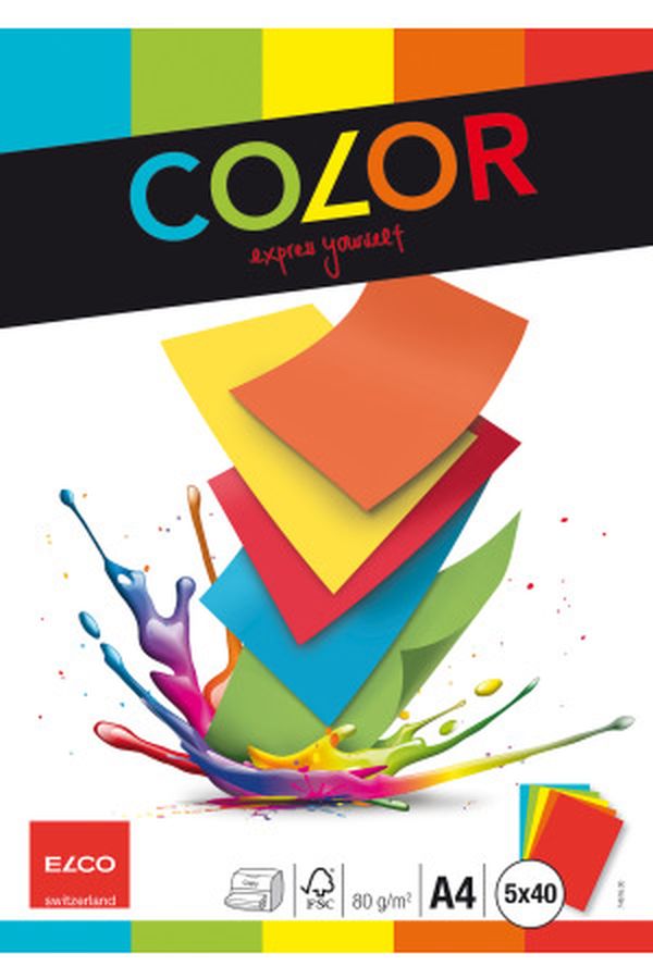 ELCO Universalpapier Color A4 - Image 1