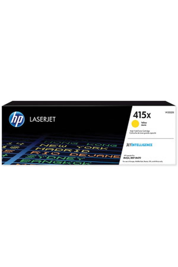 HP Toner-Modul 415X yellow 6000 S. - Image 1