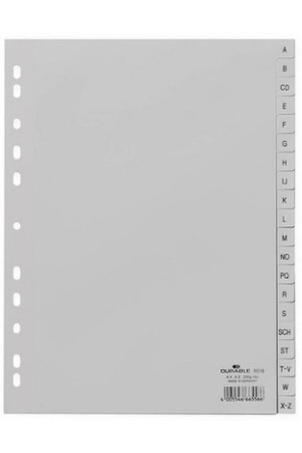 DURABLE Register PP grau A4 - Image 1