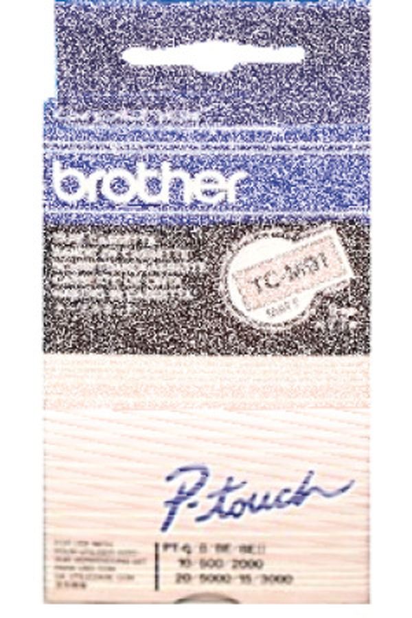 PTOUCH Band, lam. schwarz/klar-matt - Image 1