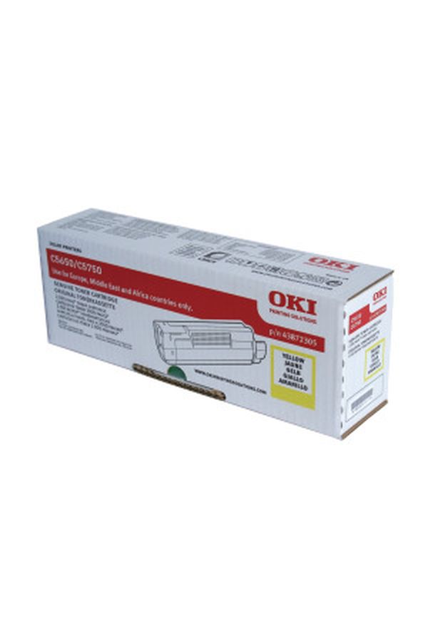 Oki Toner yellow 2000s. - Image 1