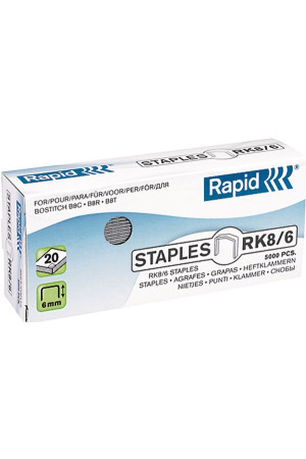 RAPID Rapid Heftklammern RK8/9 6mm - Image 1