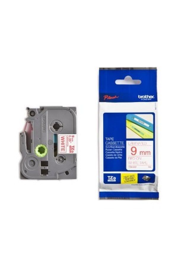 PTOUCH Band, laminiert rot/weiss - Image 1