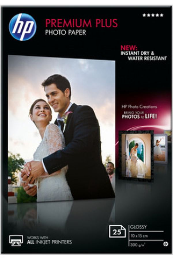 HP Prem.Plus Photo glossy 10x15cm - Image 1