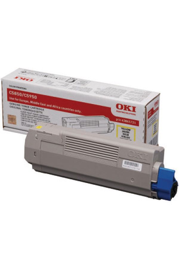 Oki Toner 6'000s. yellow - Image 1