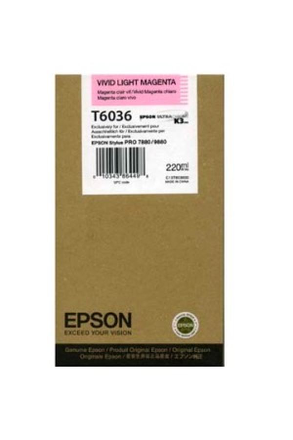 Epson Tinte 220ml light magenta - Image 1