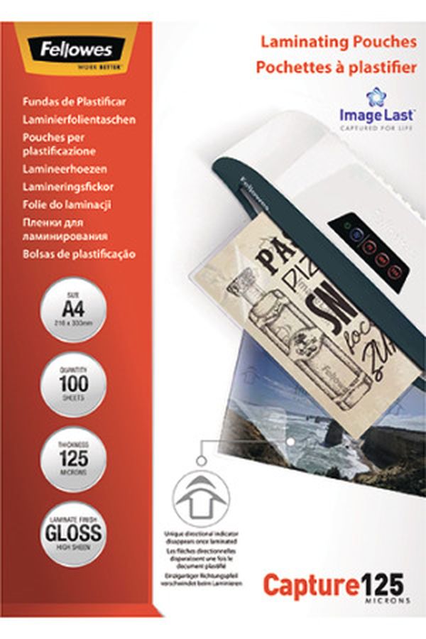 FELLOWES Laminierfolien 216x303mm - Image 1