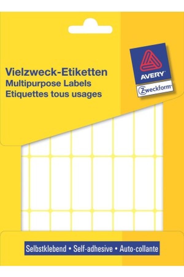 AVERY ZW. Universal-Etiketten 38x14mm - Image 1