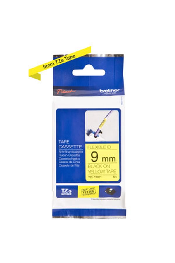 PTOUCH Flexitape lamin. schwarz/gelb - Image 1