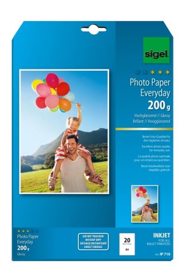 SIGEL InkJet Photo Paper Everyday A4 - Image 1