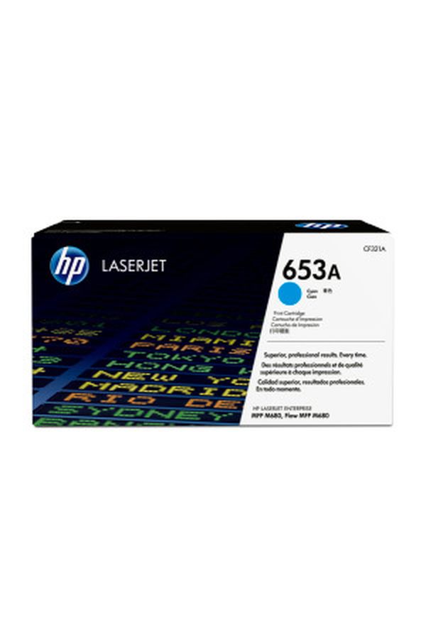 HP Toner-Modul 653A cyan - Image 1