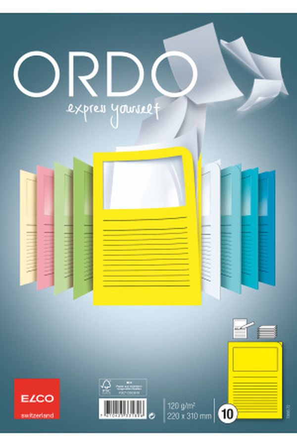 ELCO Sichthülle Ordo 120g A4 - Image 1