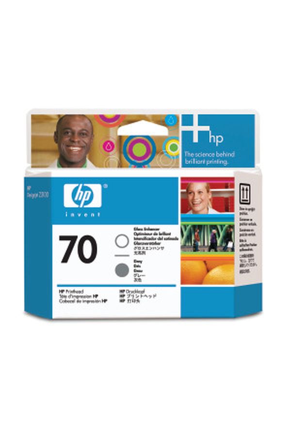 HP Druckkopf No.70 gloss enhancer / grey - Image 1