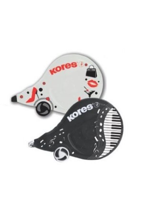 KORES SCOOTER BLACK & WHITE 4,2mmx8m - Image 1