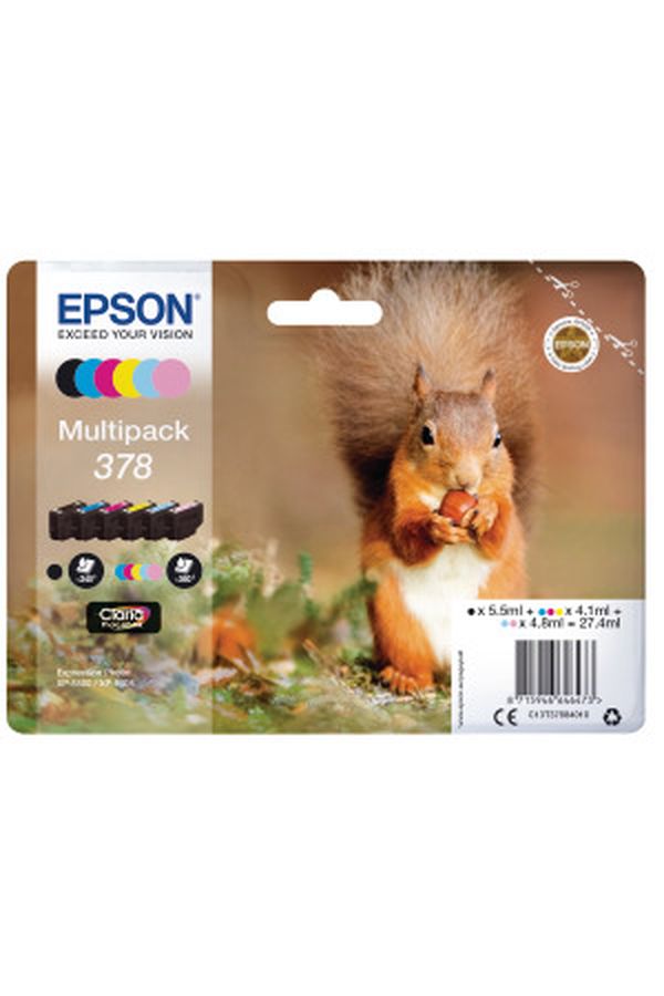 EPSON Multipack Tinte 378 6-color - Image 1