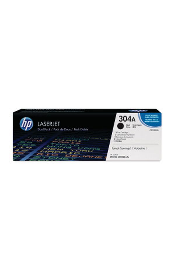 HP Toner-Modul 304A schwarz 2 Stück - Image 1