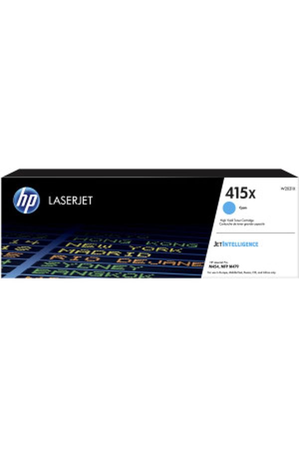 HP Toner-Modul 415X cyan 6000 S. - Image 1