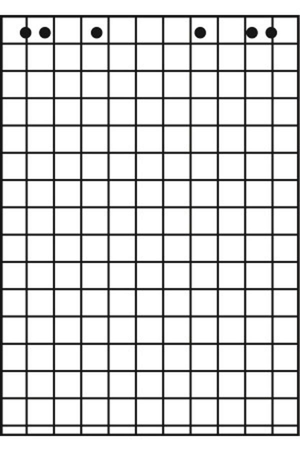 LANDRE Flipchartblöcke kariert 25mm - Image 1