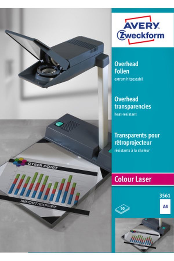 AVERY ZW. Laser Film 0.13mm A4 - Image 1