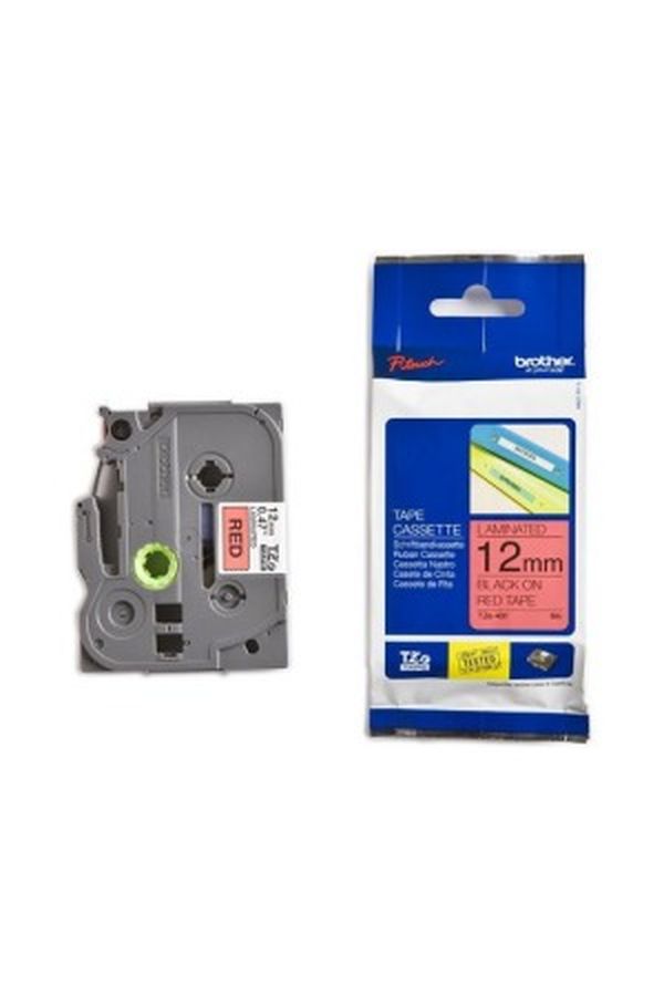 PTOUCH Band, laminiert schwarz/rot - Image 1