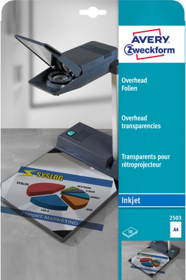 AVERY ZW. Overhead-Folien A4 - Image 1