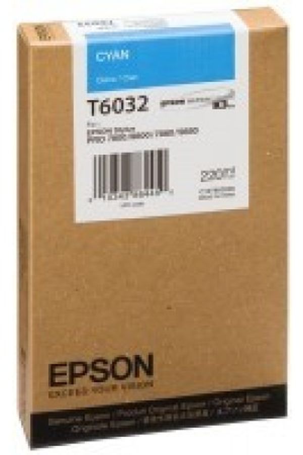 Epson Tinte 220ml cyan - Image 1