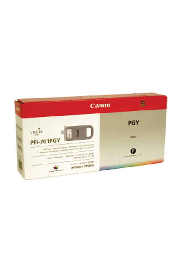 Canon Tinte PFI-701 700ml photo grey - Image 1