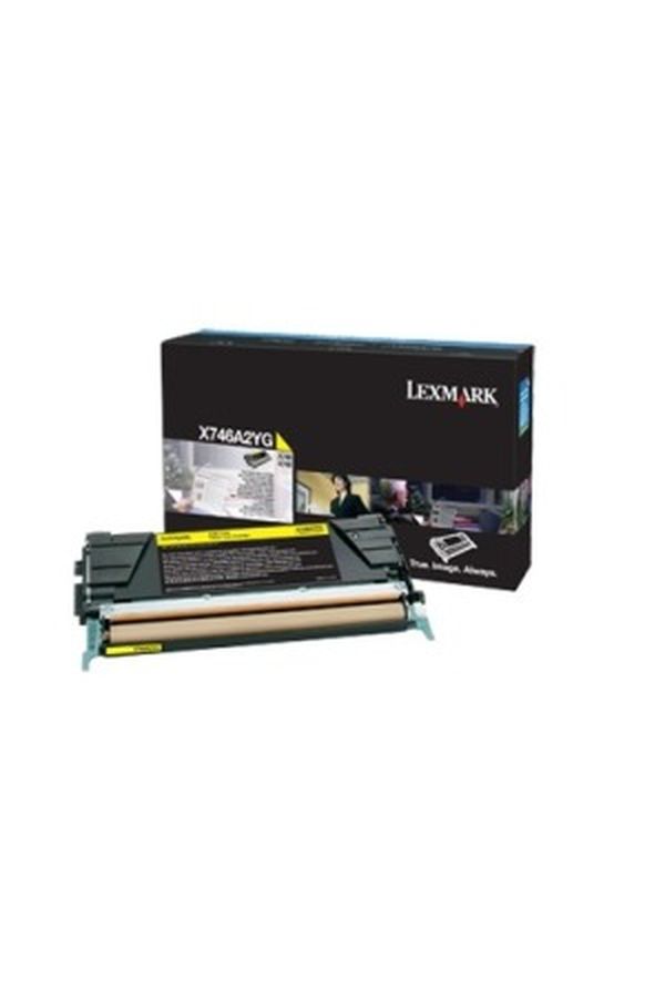 LEXMARK Toner-Modul Corp. yellow - Image 1