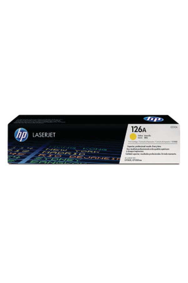 HP Toner-Modul 126A yellow 1'000 Seiten - Image 1