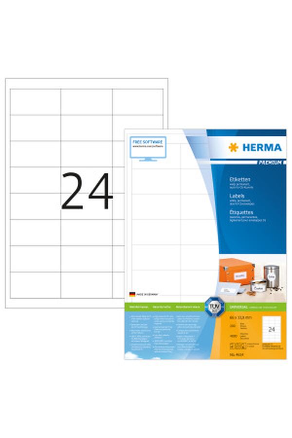 HERMA Universal-Etiketten 66x33,8mm - Image 1