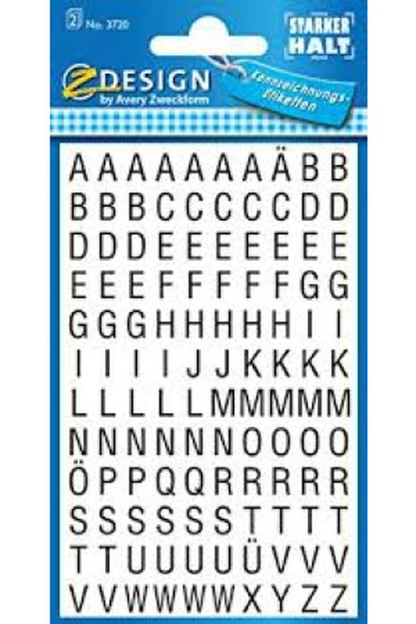 AVERY ZW. Z-DESIGN Letters schwarz - Image 1