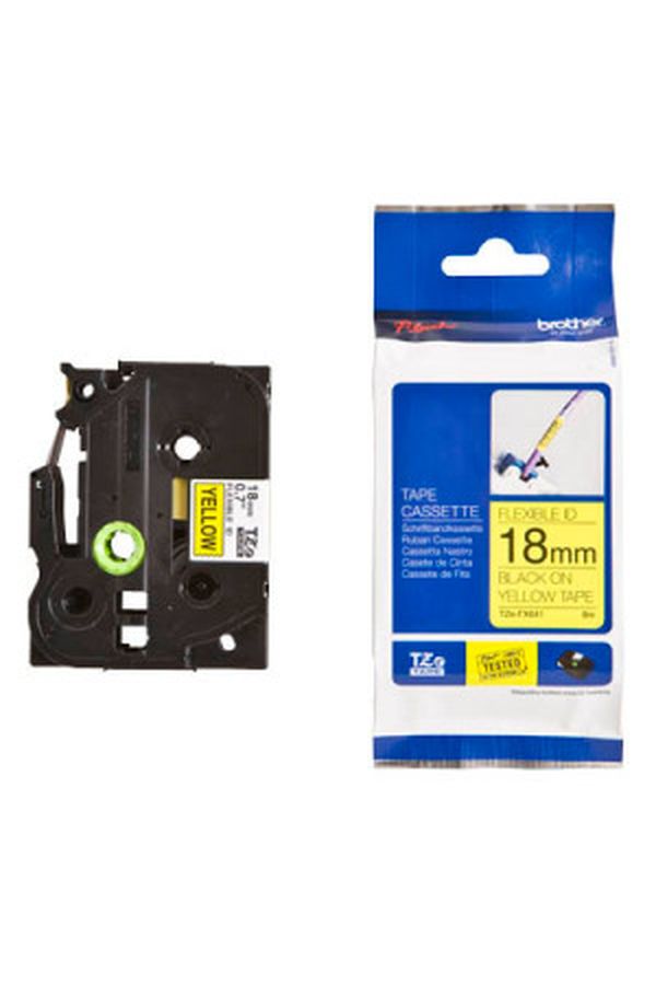 PTOUCH Flexitape lamin. schwarz/gelb - Image 1