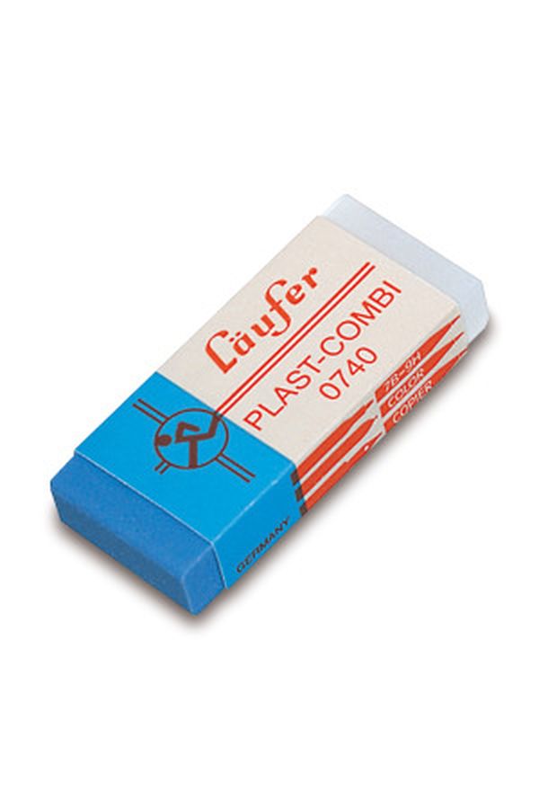 LÄUFER Plast-Combi Radierer 46x20x9mm - Image 1