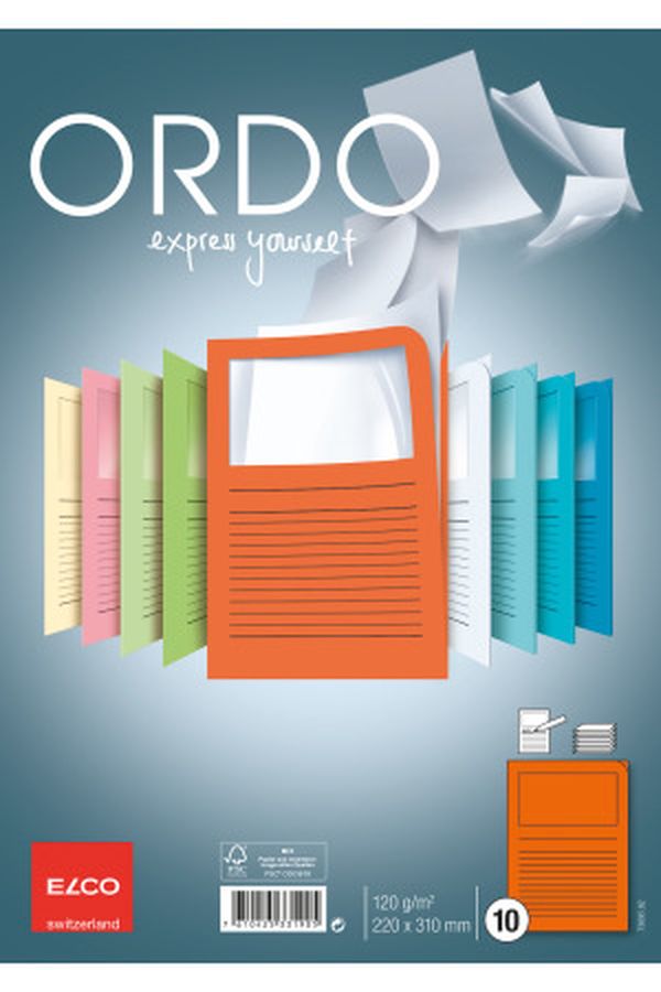 ELCO Sichthülle Ordo 120g A4 - Image 1