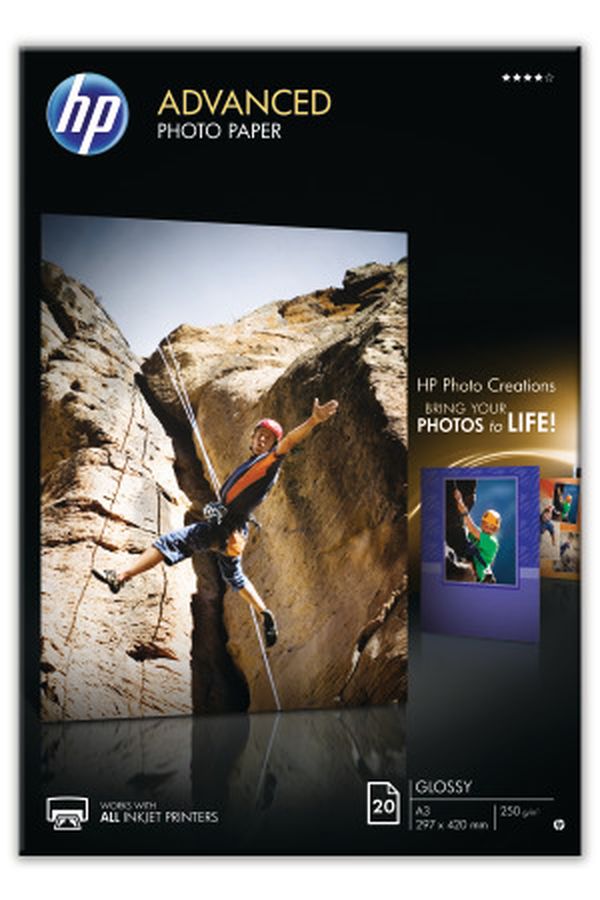 HP Advanced Glossy Photo Pap. A3 - Image 1