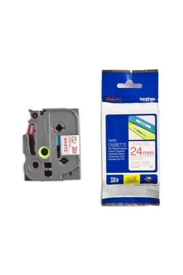 PTOUCH Band, laminiert rot/weiss - Image 1