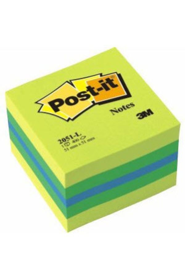 POST-IT Würfel Mini Lemon 51x51mm - Image 1