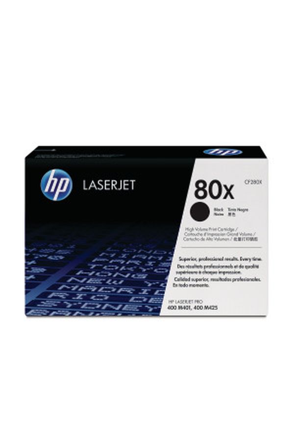 HP Toner-Modul 80X schwarz 6'900 Seiten - Image 1