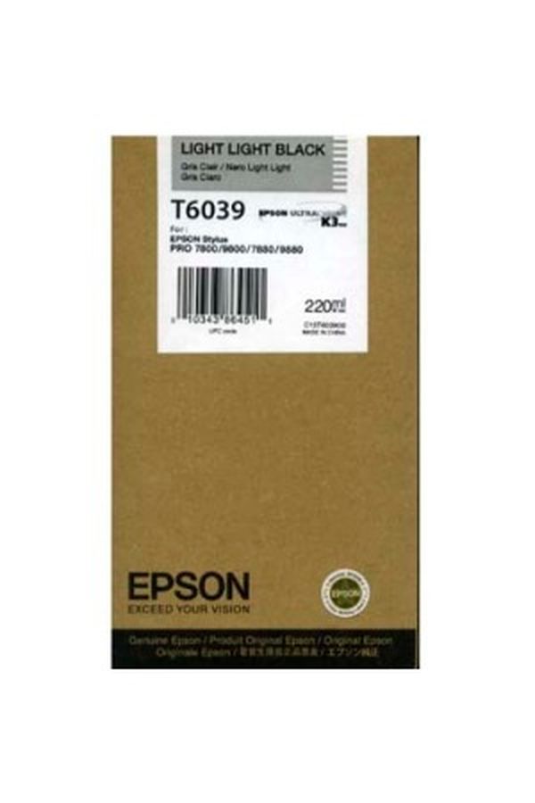 Epson Tinte 220ml light light black - Image 1