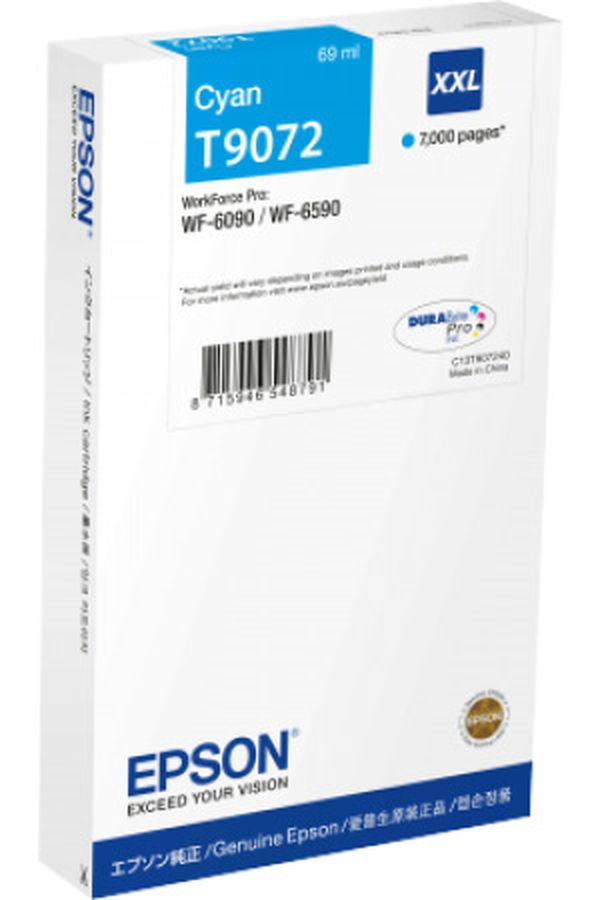 EPSON Tintenpatrone XXL cyan - Image 1