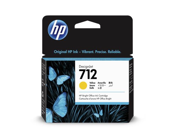 HP Tinte No.712 29ml yellow - Image 1