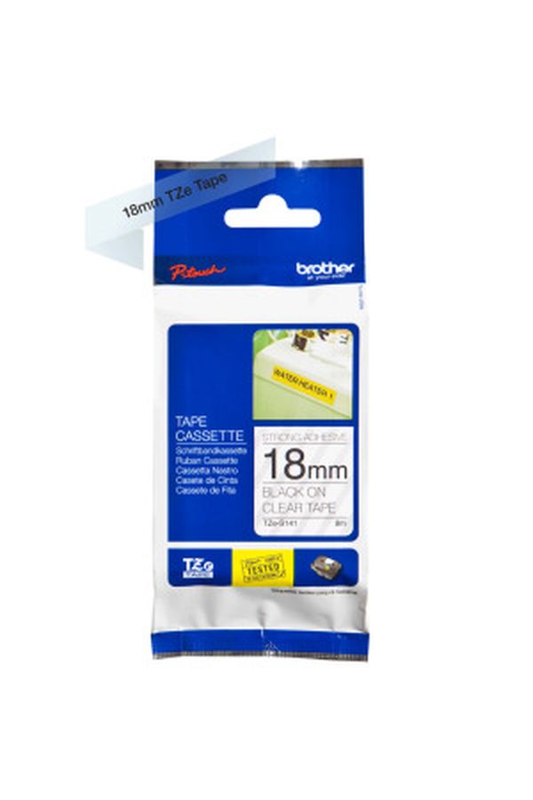 PTOUCH Band, strong/adh. schwarz/klar - Image 1