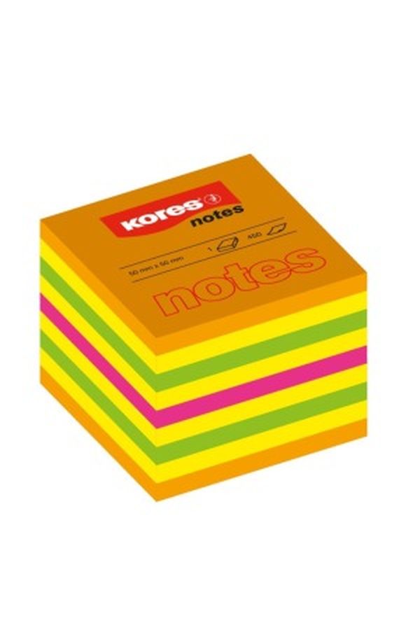 KORES Haftnotiz Würfel 50x50mm - Image 1