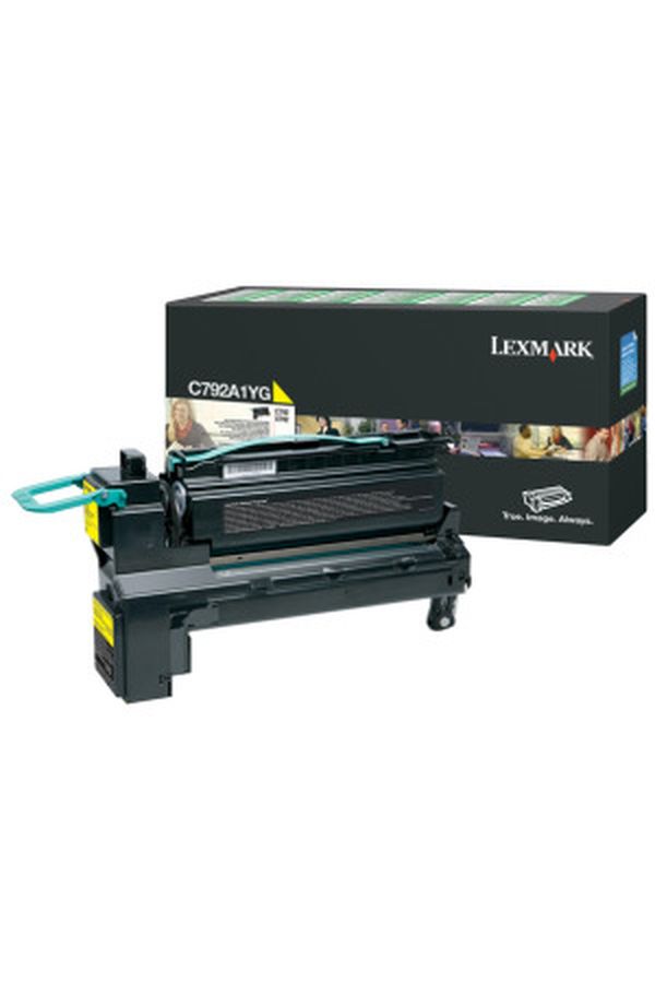 LEXMARK Toner-Modul return yellow - Image 1