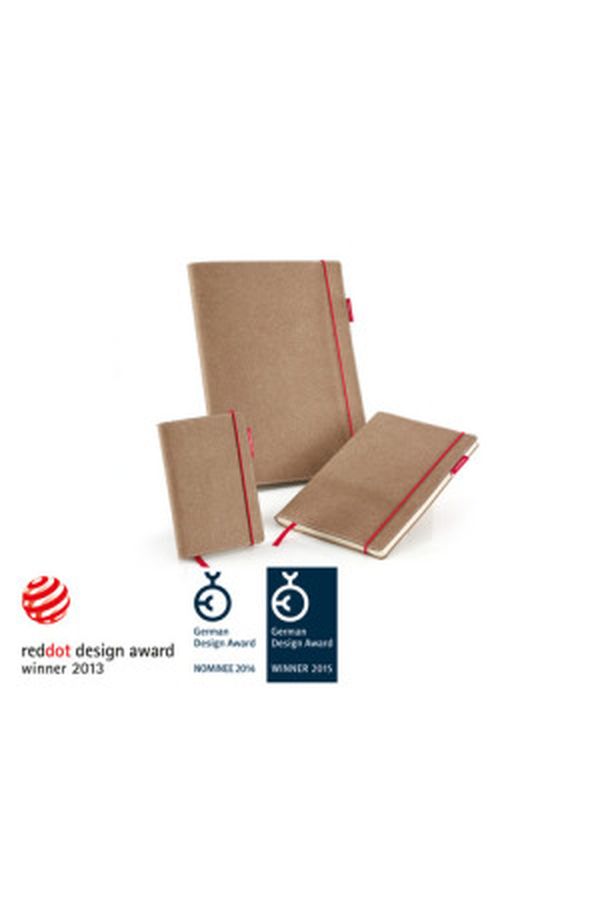 TRANSOTYP senseBook RED RUBBER A6 - Image 1