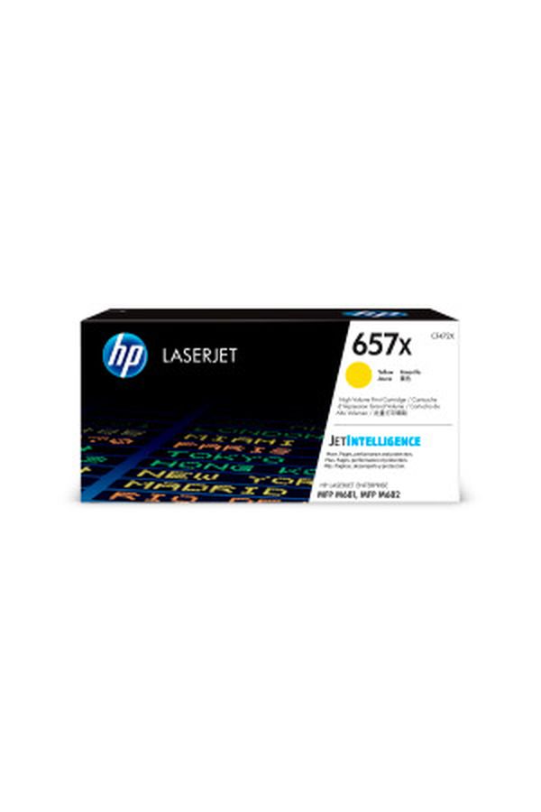 HP Toner-Modul 657X yellow 23'000 S. - Image 1