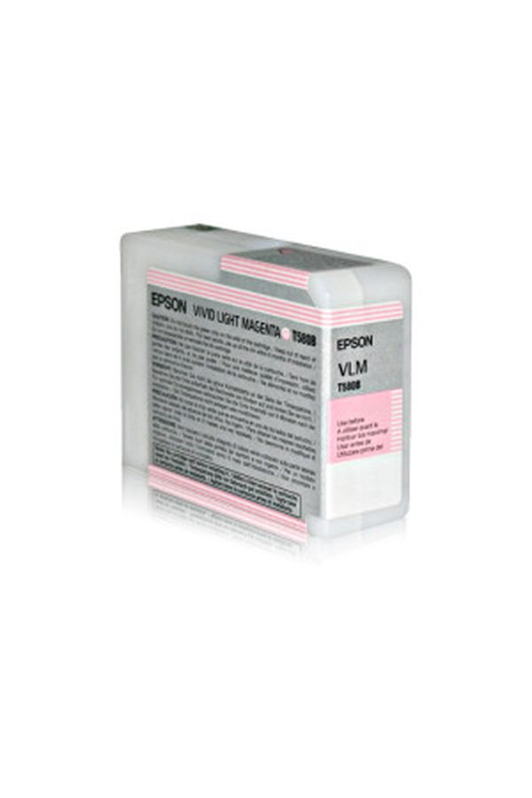 Epson Tinte 80ml vivid light magenta - Image 1