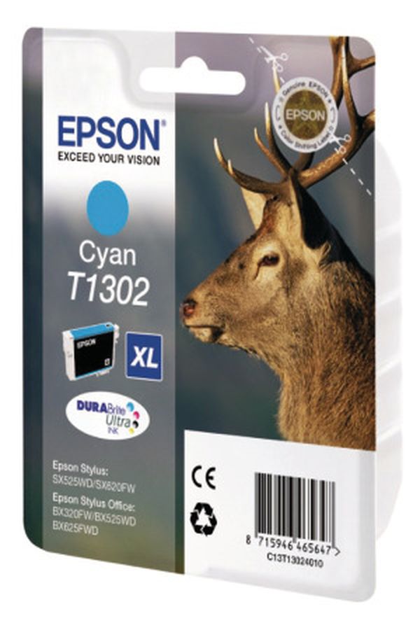 Epson Tintenpatrone cyan 10.1ml - Image 1